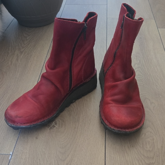 Fly London Shoes - Fly London Mon944fly, Women's Boots Sz EU 37 US 7